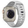 Tech-Protect Silicone Line Apple Watch 8 / 9 / 10 / 11 / 12 / SE / Ultra 44/45/46/49 mm Strap, Lunar Grey