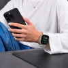 Tech-Protect Silicone Line Apple Watch 8 / 9 / 10 / 11 / 12 / SE / Ultra 44/45/46/49 mm Strap, Lunar Grey