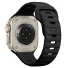 Tech-Protect Silicone Line Apple Watch 8 / 9 / 10 / 11 / 12 / SE / Ultra 44/45/46/49 mm Strap, Black