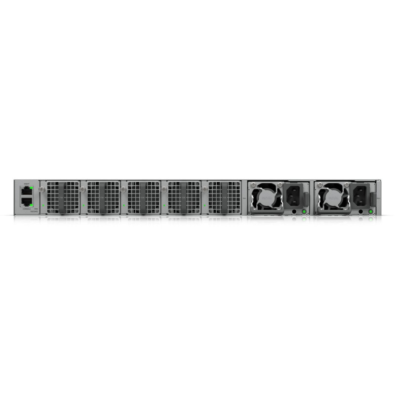 Ubiquiti UniFi Switch 32x QSFP28 100 Gbit, managed, 19" rack-mountable, 1.3" touchscreen