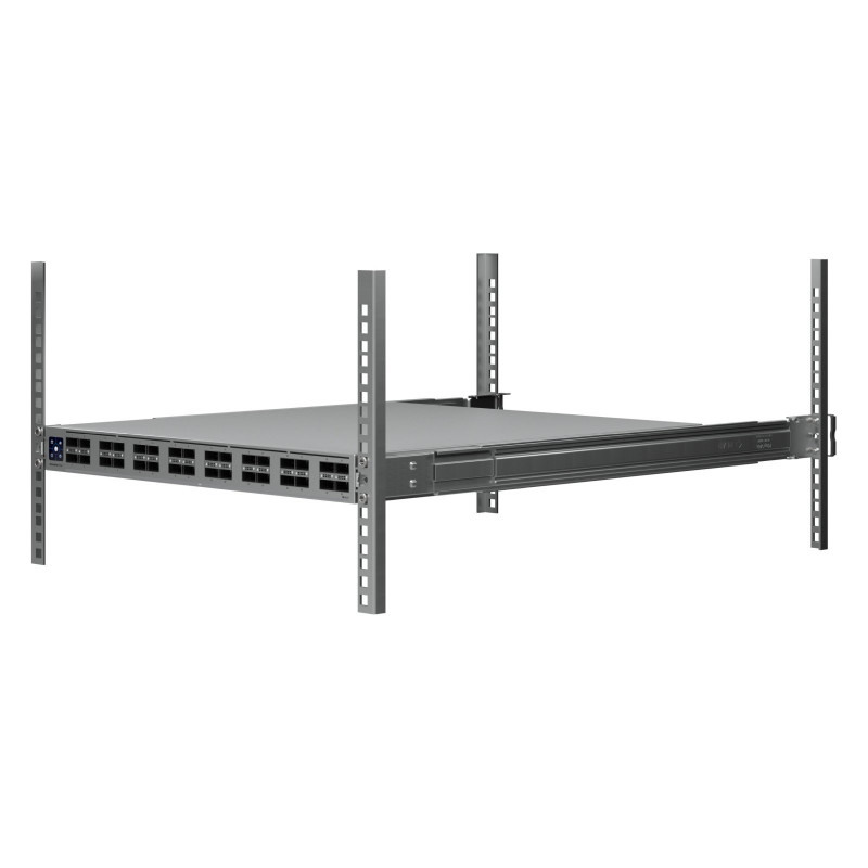 Ubiquiti UniFi Switch 32x QSFP28 100 Gbit, managed, 19" rack-mountable, 1.3" touchscreen