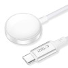 Tech-Protect MC02 UltraBoost Magnetic Charger USB-C Cable 100 cm for Apple Watch, White