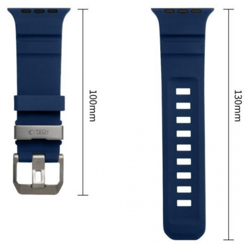 Tech-Protect Motion Apple Watch 8 / 9 / 10 / 11 / 12 / SE / Ultra 44/45/46/49 mm Strap, Nautical Blue