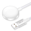 Tech-Protect MC02 UltraBoost Magnetic Charger USB-A Cable 100 cm for Apple Watch, White