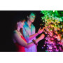 Twinkly Strings 250 LED String Lights TWS250SPP-TEU, 5 mm RGBW, Transparent