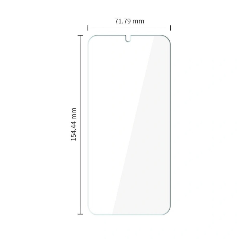 Tech-Protect Glass Fit+ Tempered Glass for Samsung Galaxy S26+ Plus (2 pcs), Clear