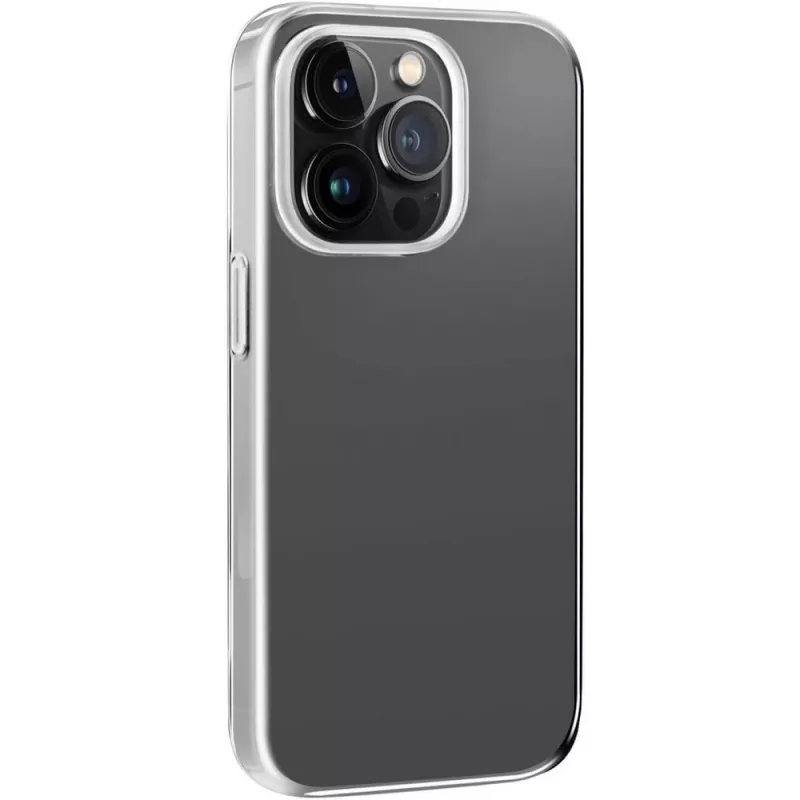 Puro Impact Clear Case for iPhone 14 Pro Max, Transparent