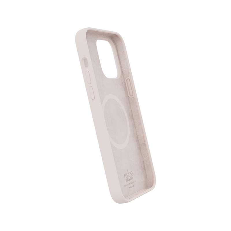 Puro ICON MAG MagSafe Silicone Case for Apple iPhone 14 Pro Max, Dusty Pink