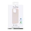 Puro ICON Antimicrobial Cover for Apple iPhone 14 Pro Max, Pink Sand