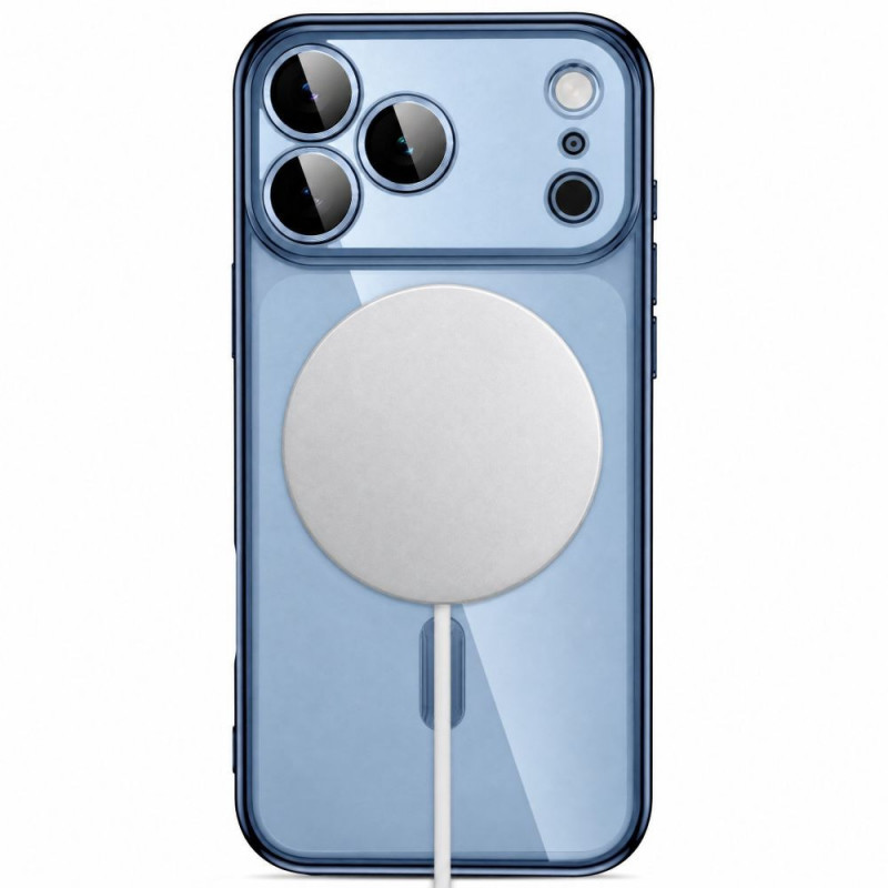 Tech-Protect Magflex MagSafe Case Apple iPhone 17 Pro / 18 Pro, Shiny Light Blue