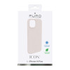Puro ICON Antimicrobial Cover for Apple iPhone 14 Plus / 15 Plus, Pink Sand
