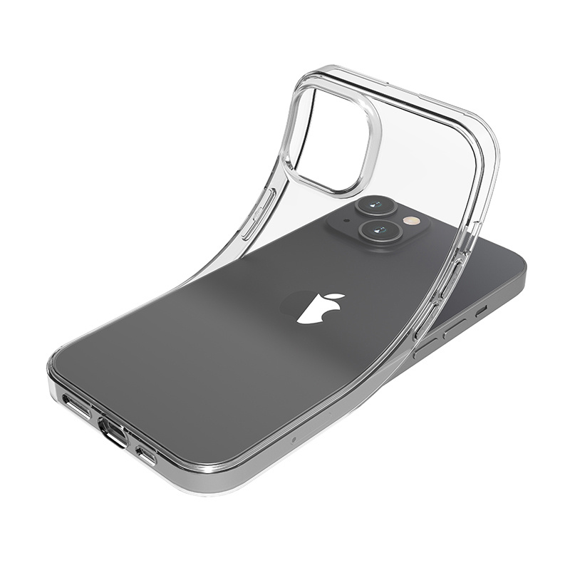 Puro 0.3 Nude Case for Apple iPhone 14 Plus / 15 Plus, Transparent