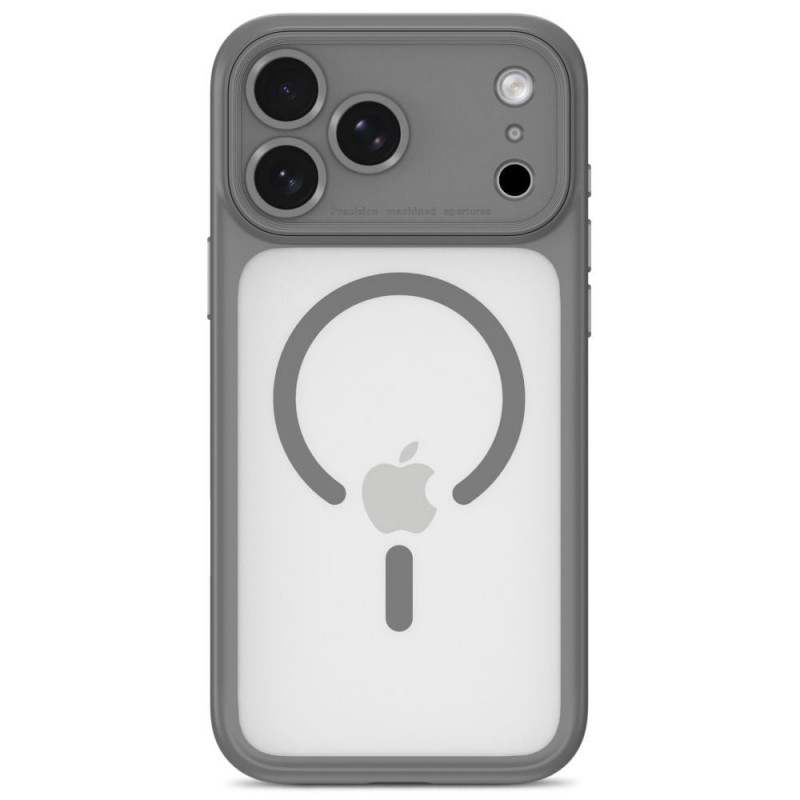 Tech-Protect MagPeak MagSafe CC Apple iPhone 17 Pro Max / 18 Pro Max Case THP6113, Matte Titanium
