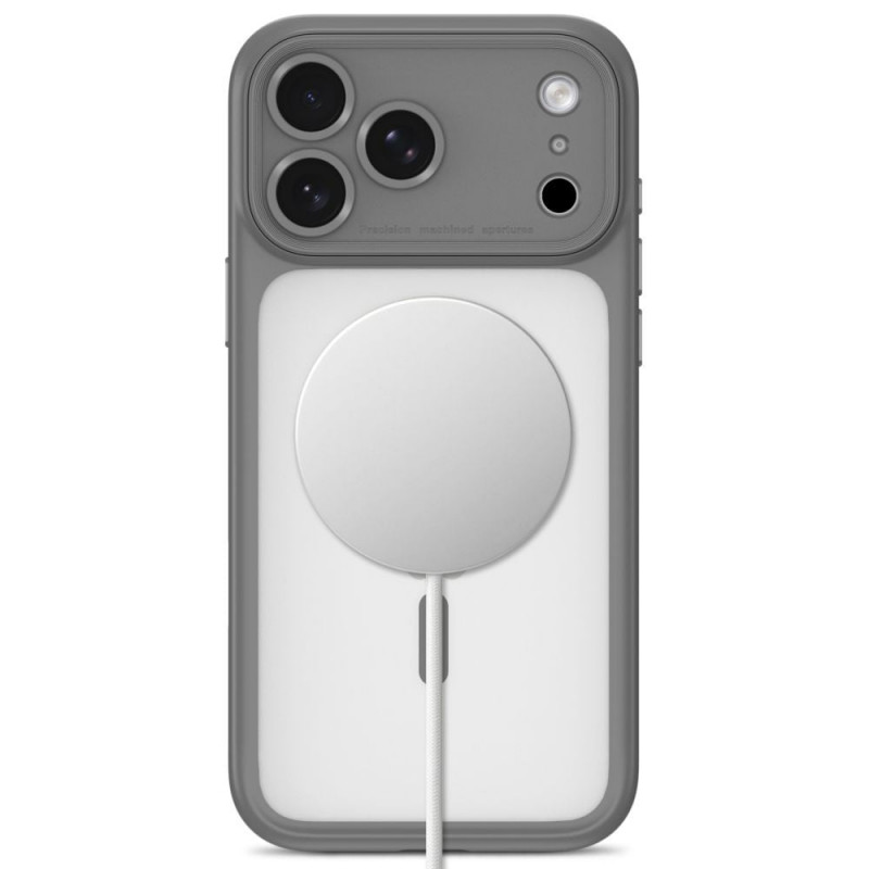 Tech-Protect MagPeak MagSafe CC Apple iPhone 17 Pro Max / 18 Pro Max Case THP6113, Matte Titanium