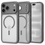 Tech-Protect MagPeak MagSafe CC Apple iPhone 17 Pro / 18 Pro Case THP6116, Matte Titanium