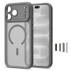 Tech-Protect MagPeak MagSafe CC Apple iPhone 17 Pro / 18 Pro Case THP6116, Matte Titanium