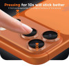 Tech-Protect Camfull Fit+ Camera Cover for Apple iPhone 17 Pro, Matte Clear