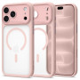 Tech-Protect MagPeak MagSafe CC Apple iPhone 17 Pro / 18 Pro Case THP6114, Matte Pink