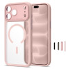 Tech-Protect MagPeak MagSafe CC Apple iPhone 17 Pro / 18 Pro Case THP6114, Matte Pink
