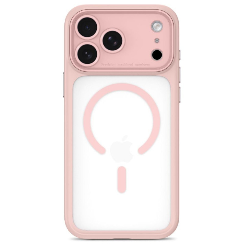Tech-Protect MagPeak MagSafe CC Apple iPhone 17 Pro / 18 Pro Case THP6114, Matte Pink