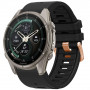 Tech-Protect Silicone Watch Strap for Garmin Fenix 5s / 5s Plus / 6s / 6s Pro / 7s / 8 / 9 / 9 Pro 43 mm, Black