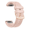 Tech-Protect Silicone Watch Strap for Garmin Fenix 5s / 5s Plus / 6s / 6s Pro / 7s / 8 / 9 / 9 Pro 43 mm, Powder Pink