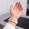 Tech-Protect Silicone Watch Strap for Garmin Fenix 5s / 5s Plus / 6s / 6s Pro / 7s / 8 / 9 / 9 Pro 43 mm, Powder Pink