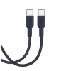 Puro Icon 60W USB-C to USB-C Cable 1.5 m, Navy Blue