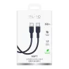 Puro Icon 60W USB-C to USB-C Cable 1.5 m, Navy Blue