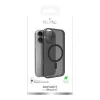 Puro Daylight MagSafe Compatible Silicone Case for iPhone 17, Translucent Black