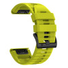 Tech-Protect Silicone Watch Strap for Garmin Fenix 5 / 6 / 6 Pro / 7 / 8 / 8 Pro / E / 9 / 9 Pro 51 mm, Volt Lime