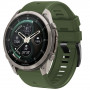 Tech-Protect Silicone Watch Strap for Garmin Fenix 5 / 6 / 6 Pro / 7 / 8 / 8 Pro / E / 9 / 9 Pro 51 mm, Military Green