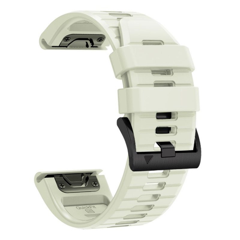 Tech-Protect Silicone Watch Strap for Garmin Fenix 5 / 6 / 6 Pro / 7 / 8 / 8 Pro / E / 9 / 9 Pro 51 mm, Stone Grey