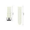 Tech-Protect Silicone Watch Strap for Garmin Fenix 5 / 6 / 6 Pro / 7 / 8 / 8 Pro / E / 9 / 9 Pro 47 mm, Stone Grey