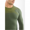 Viking Altis Man Set men's merino base layer set, dark green, M