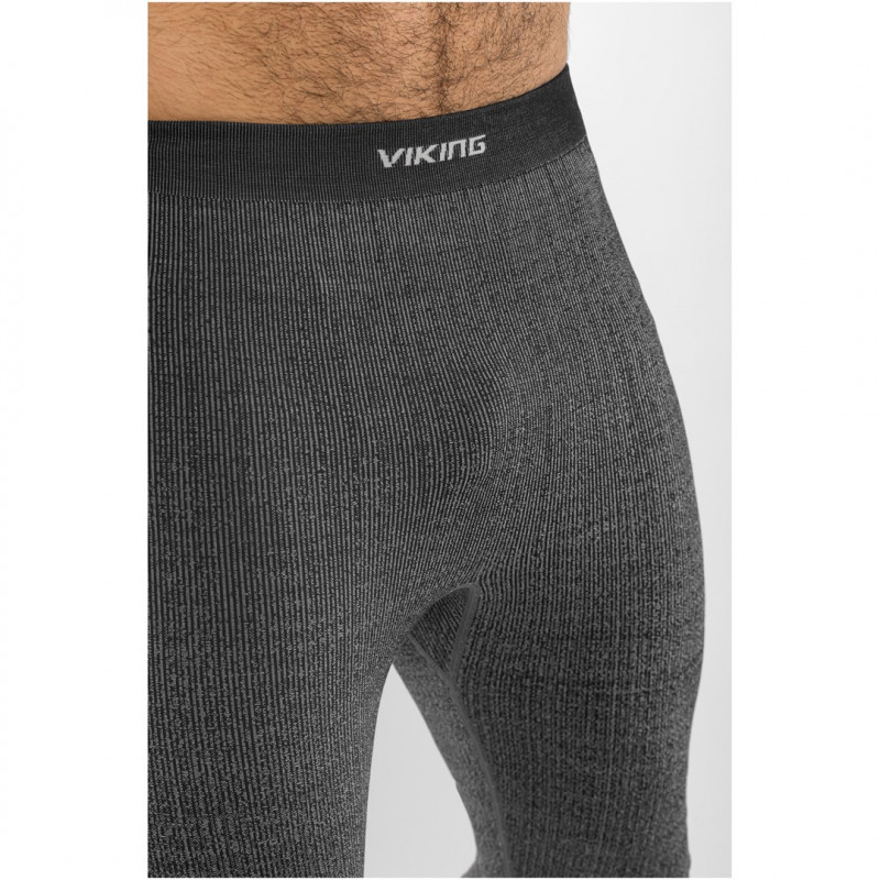Viking Altis Man Set men's merino base layer set, black, M