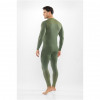 Viking Altis Man Set men's merino base layer set, dark green, XL