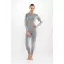 Viking Altis Lady Set women's merino base layer set, grey, L