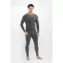 Viking Altis Man Set men's merino base layer set, black, XL