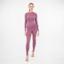 Viking Altis Lady Set women's merino base layer set, pink, M