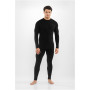 Viking Meriboo Man Set men's merino base layer set, black, M