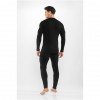 Viking Meriboo Man Set men's merino base layer set, black, M
