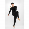 Viking Meriboo Man Set men's merino base layer set, black, M