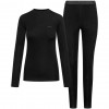 Viking Meriboo Lady Set Merino women's base layer set, black, M