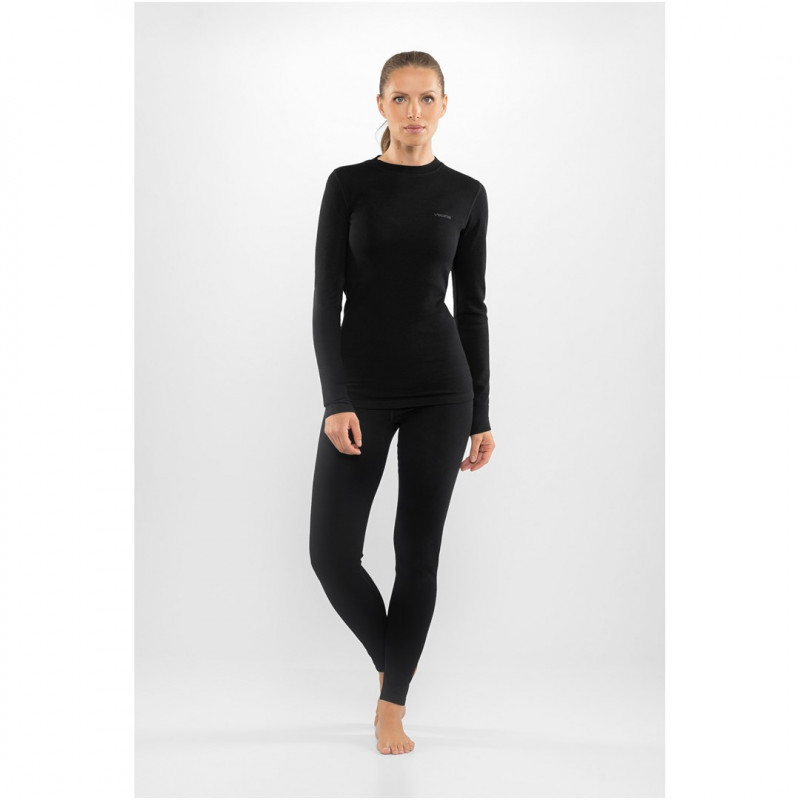 Viking Meriboo Lady Set Merino women's base layer set, black, M
