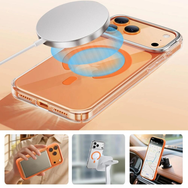 Tech-Protect MMP-200 Magnetic MagSafe Ring, Cosmic Orange