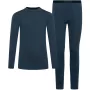 Viking Meriboo Man Set Merino men's base layer set, navy blue, XL