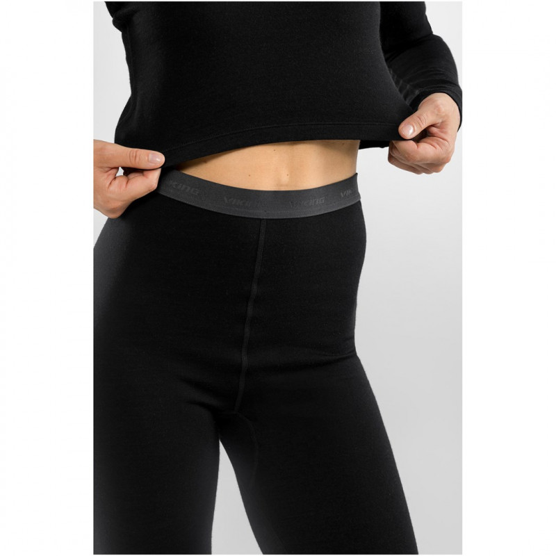 Viking Meriboo Lady Set Merino women's base layer set, black, L