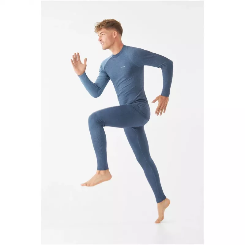 Viking Meriboo Man Set men's merino base layer set, navy, M