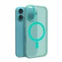 Puro Daylight MagSafe Silicone Case for iPhone 16, Green
